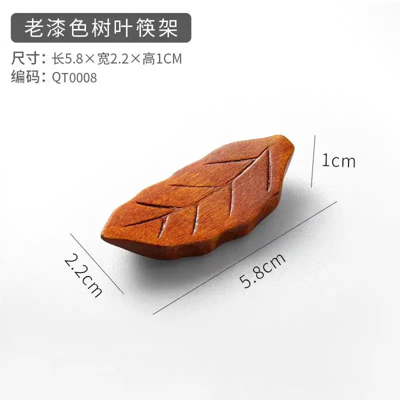 Holz Essstäbchen Halter Löffelablage für Asiatische Küche