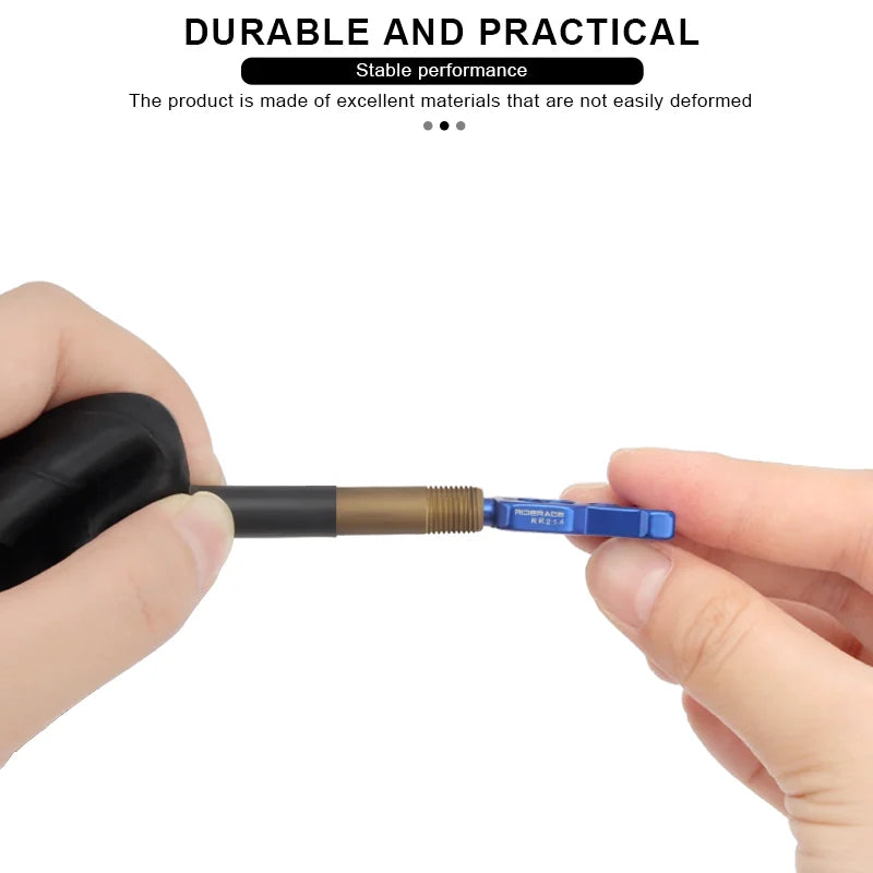 Präzises Presta Tubeless Ventil Core Kit – langlebig, abnehmbar - dicht