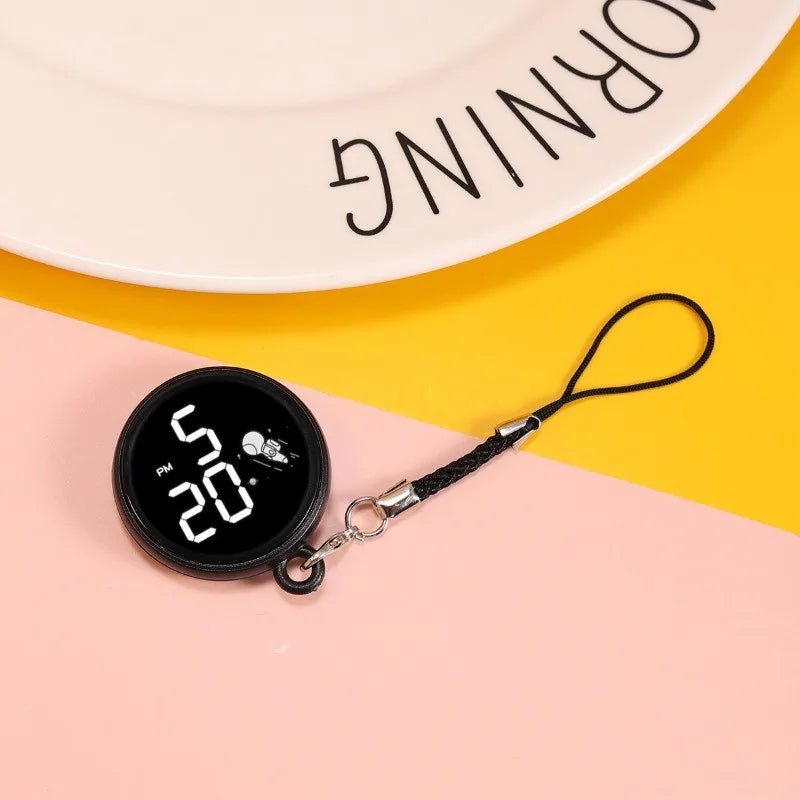 LED-Taschenuhr mit Touchfunktion für Kinder einfache digitale Anzeige