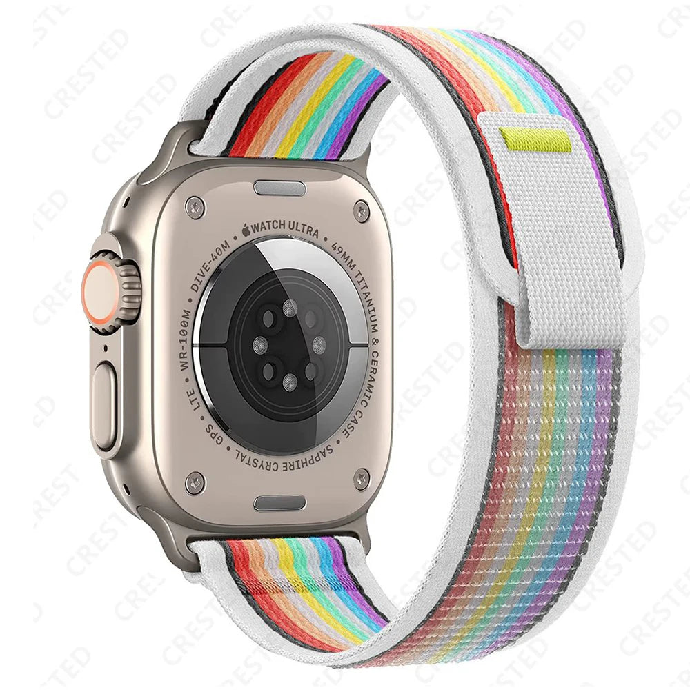 Robustes Nylon Armband für Apple Watch Ultra und alle Serien