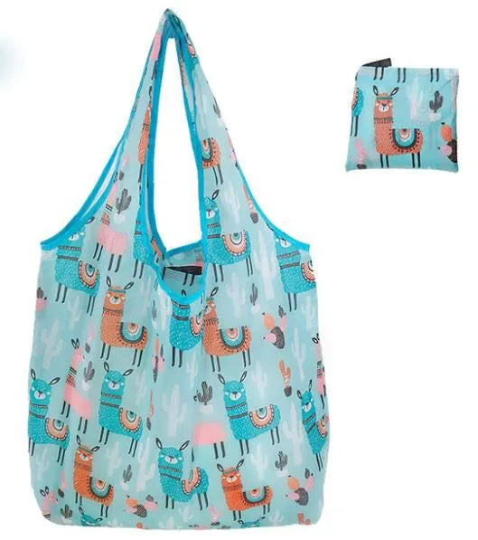 Faltbare Damen Einkaufstasche mit großem Fassungsvermögen und waschbarem Design