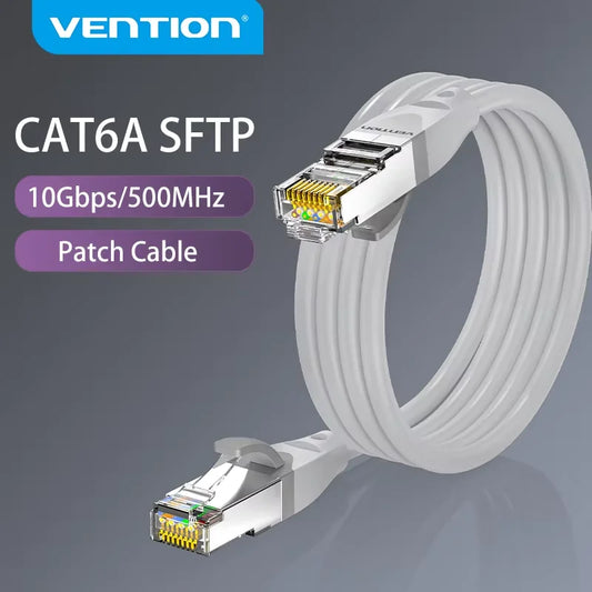 Cat6A Ethernet Kabel 10 Gbit/s SFTP Patchkabel RJ45 LAN fürs Gaming PC