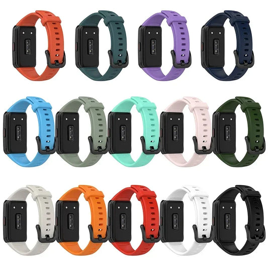 Silikon Ersatzarmband mit TPU Schutz für Huawei - Honor Band 6