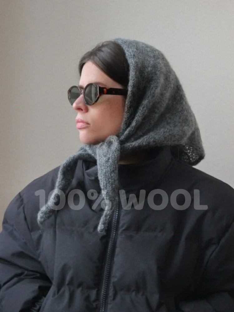 100% Wolle Winter Schal für Frauen – Lange Kaschmir Schals-Yabubest - Home & More