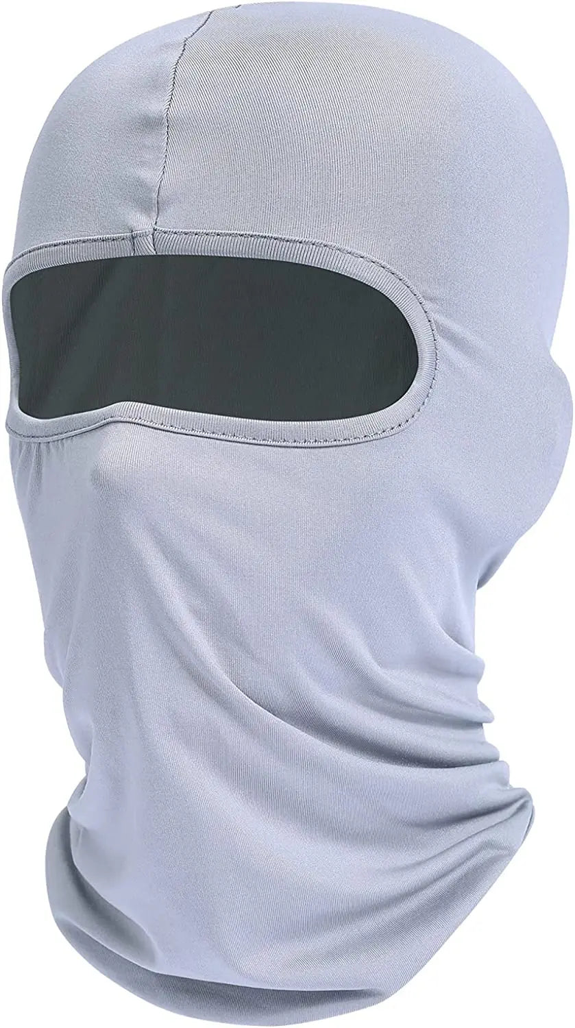 Rosa Sturmhaube Gesichtsmaske mit UV Schutz und Kühlung für Sommer