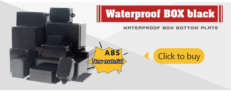 Wasserdichte Anschlussdose ABS mit IP67 Schutz für Außenbereich