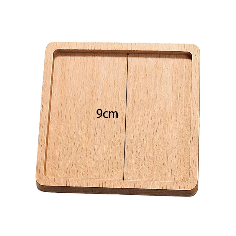 Holzuntersetzer für Getränke aus nachhaltigem Holzmaterial - Yabubest - Home & More