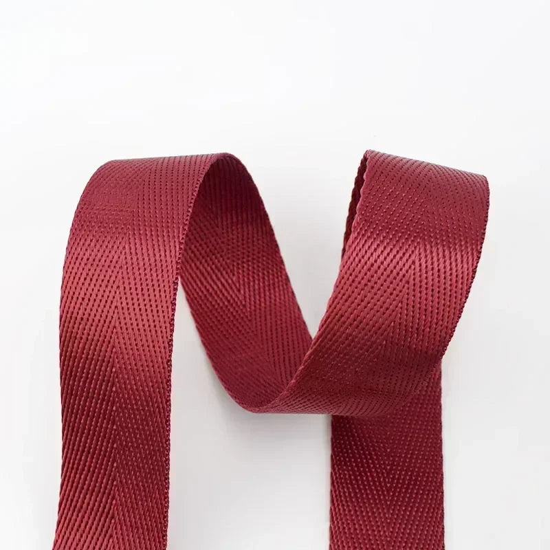8M Nylon Gurtband 1mm Dicke 20-38mm für Rucksack, Gürtel, DIY Nähen