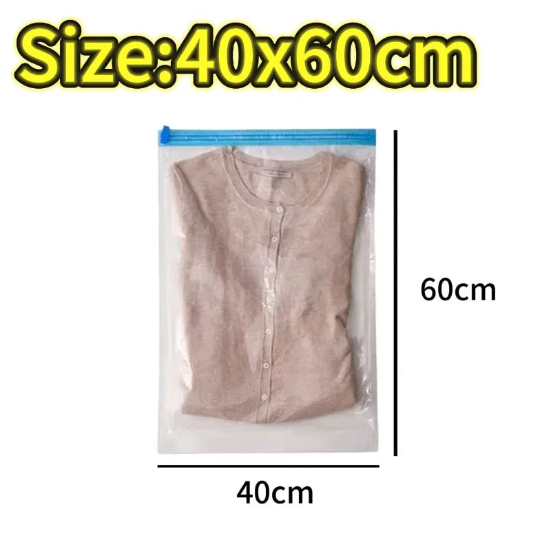 Vakuumbeutel Kompressionsbeutel zur platzsparenden Kleidung Aufbewahrung