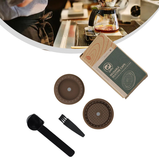 Wiederverwendbare Vertuo Silikon Kappendeckel für Nespresso Kapseln