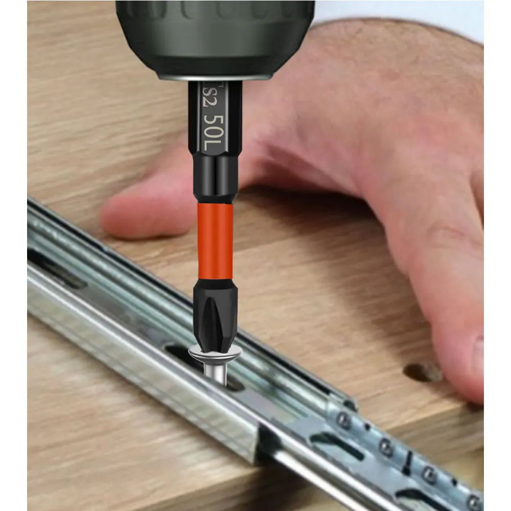 PH2 Magnetisches Kreuz Bit Set für Schraubarbeiten, Phillips, 5 oder 6 Stück