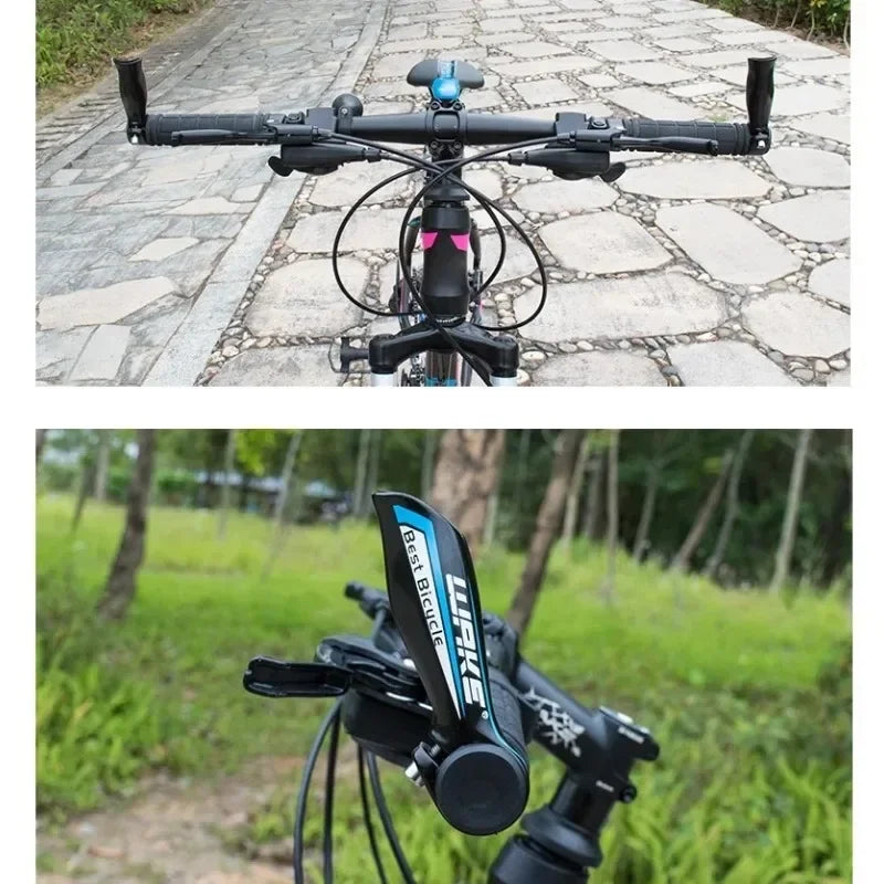 Verstellbare Fahrradlenker-Hörnchen für Mountainbikes - Griffablage Kuhhorn Stil