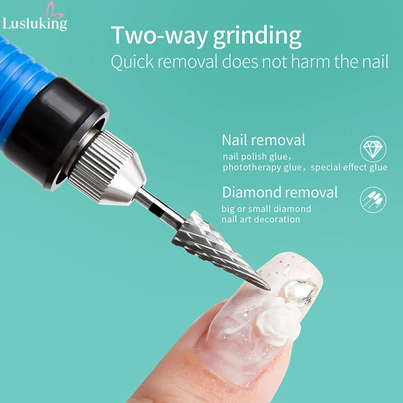 Wolframkarbid Fräser für effiziente Nagelgel-Entfernung