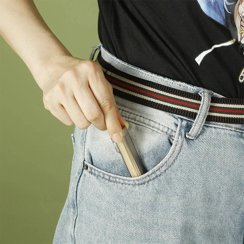 Tragbare Zahnstocher Box Baumwolle Tupfer Halter für Reise und Outdoor