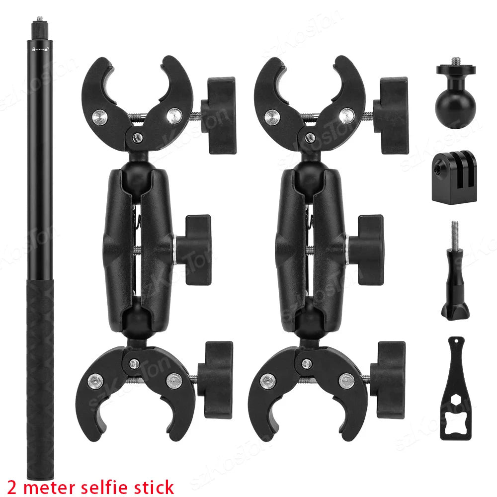 Universelle Halterung für Motorrad Fahrrad und Action Kameras