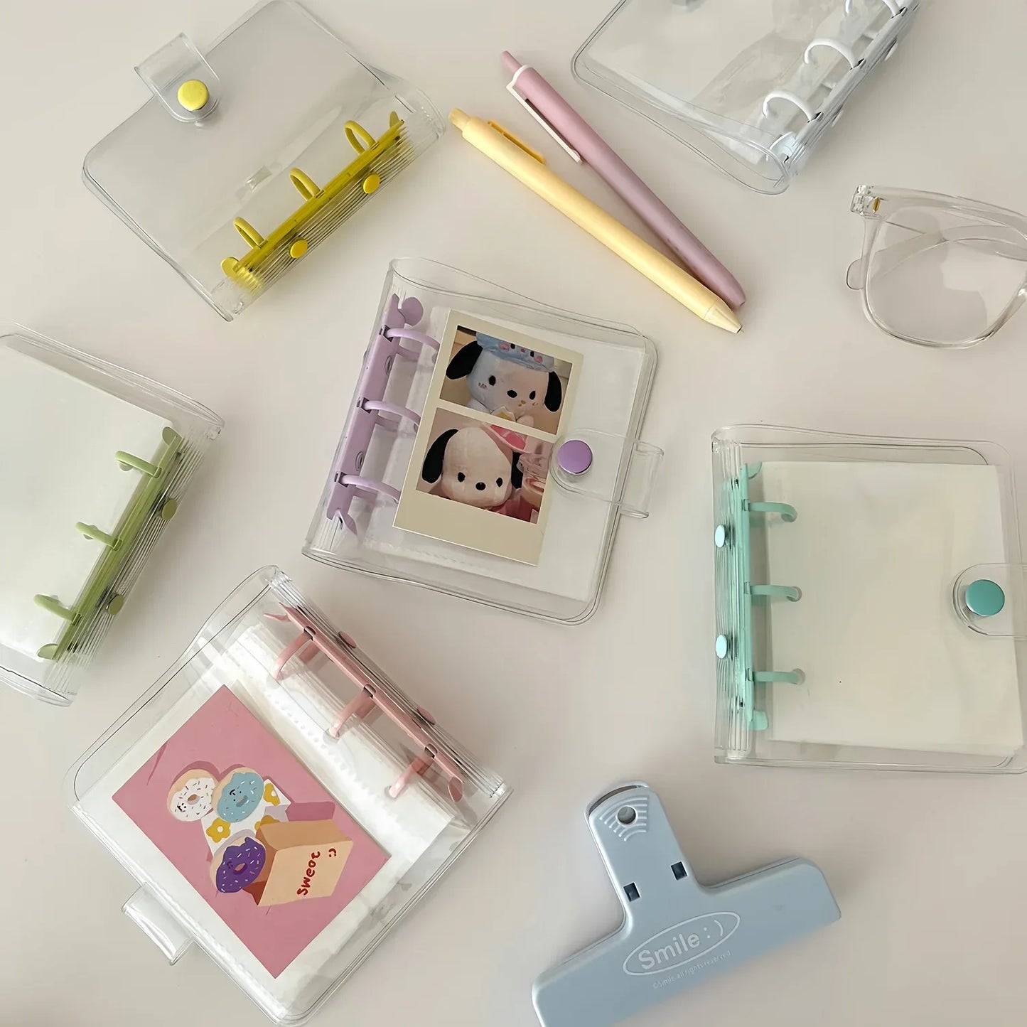 3-Zoll Kpop Fotokarten Sammelbuch und Binder für Idol Bilder Photocards