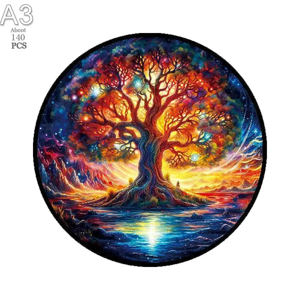 Fesselndes 3D Holzpuzzle Tier für Erwachsene und Kinder