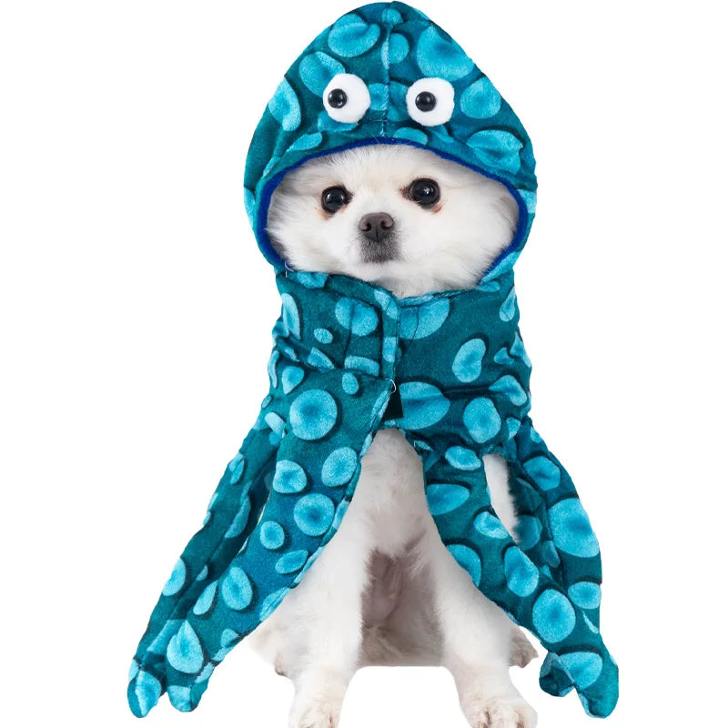Lustiges Halloween Verkleidung Tierkostüm Dolch Effekt Hund Katze
