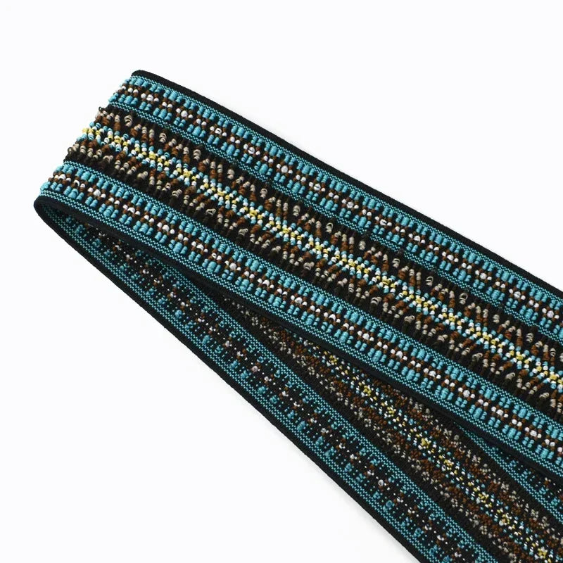 Elastisches Jacquard Gurtband für Kleidung und Nähprojekte