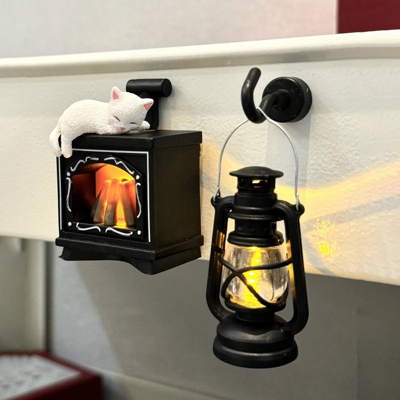 Festliche Magnet-Deko für Kühlschrank & Türen - Weihnachtskranz, Aufkleber