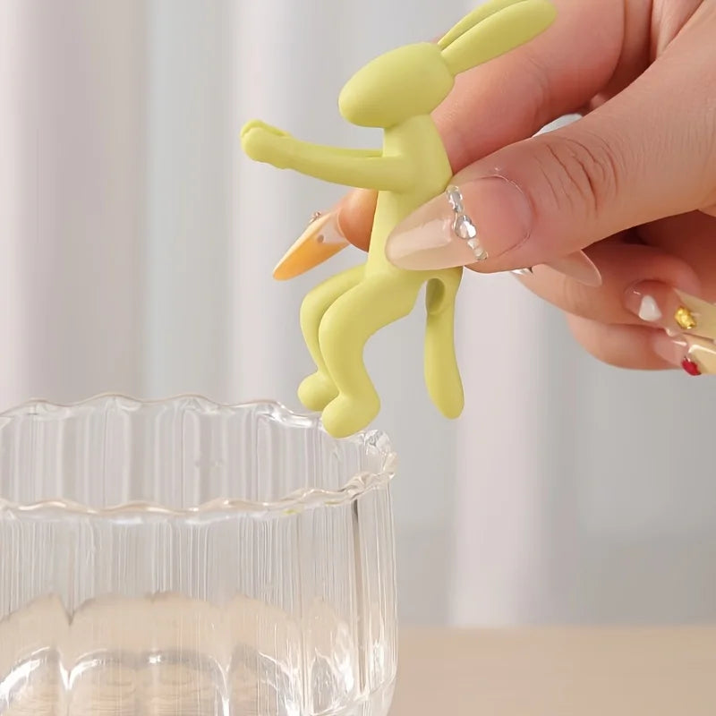 Kaninchenförmige Pflanzenstütze für einfache Vermehrung von Sprossen Vasenpflanzen