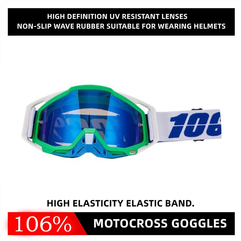 Offroad Schutzbrille Unisex für Motocross ATV Ski Radfahren Windschutz