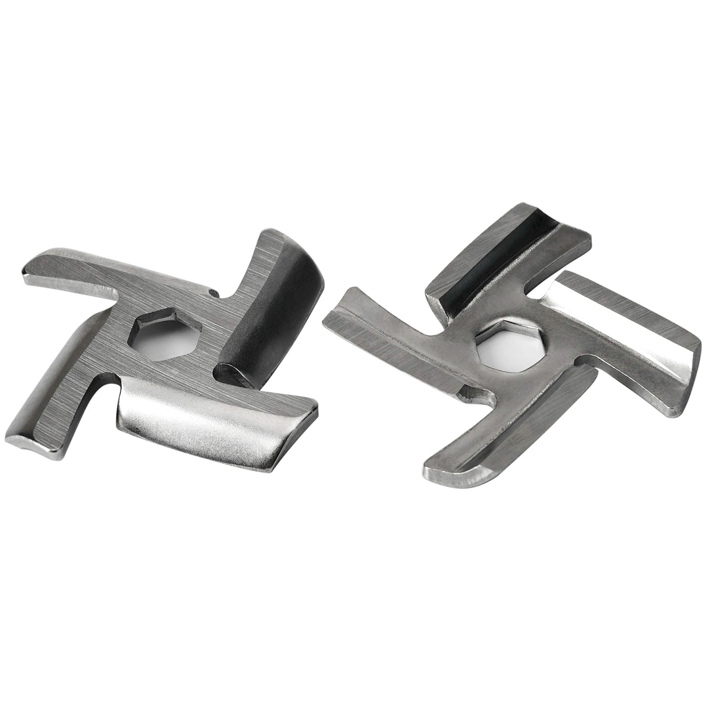 Fleischwolf Messer Klinge Edelstahl Ersatzteile 2 Stück Kompatibel