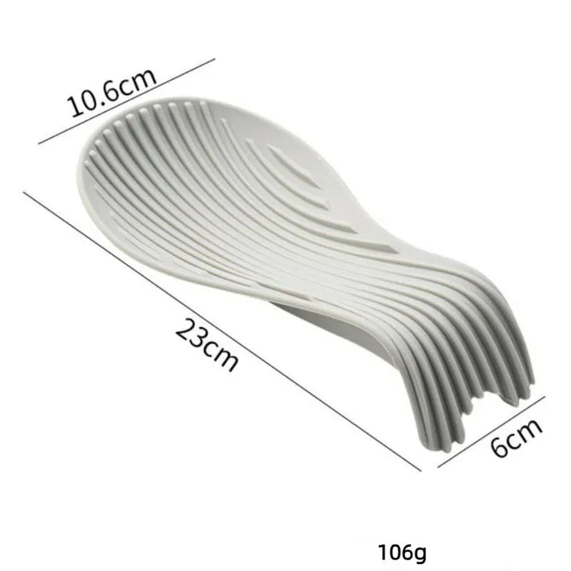 Multifunktionaler Silikon Löffelhalter lebensmittelecht hitzebeständig Küchenzubehör