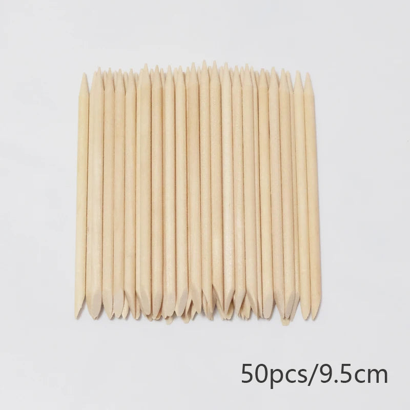 Vielseitige Holzstäbchen für Maniküre Pediküre und Nagelkunst