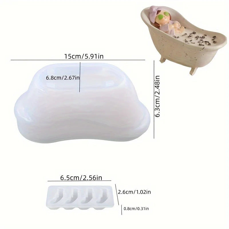 Silikon-Aufbewahrungsbox für Kerzenwachs und DIY Aromatherapie Zubehör