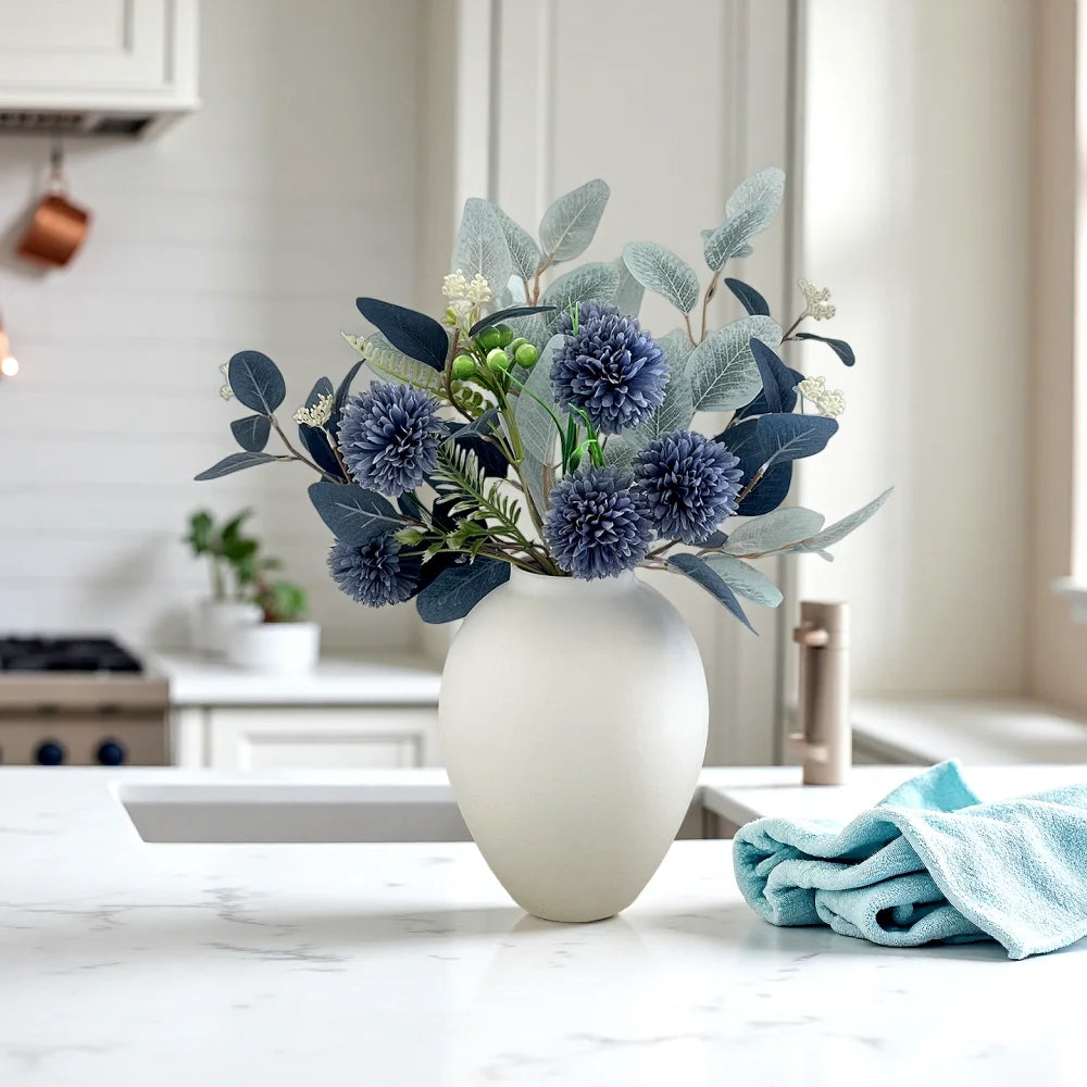 Moderne dekorative Metallvase f r Wohnzimmer und Esstisch