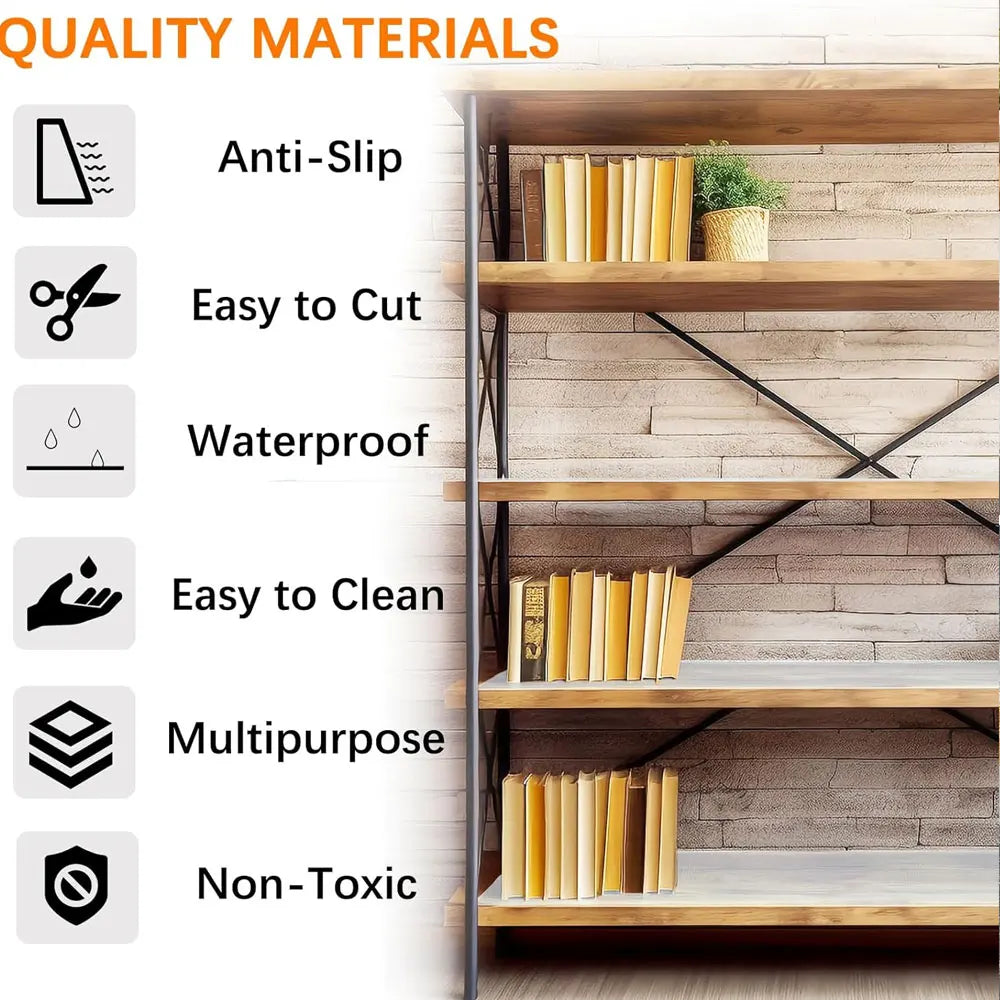 Rutschfeste EVA Regaleinlagen für Küchenschränke – wasserdicht - schützend