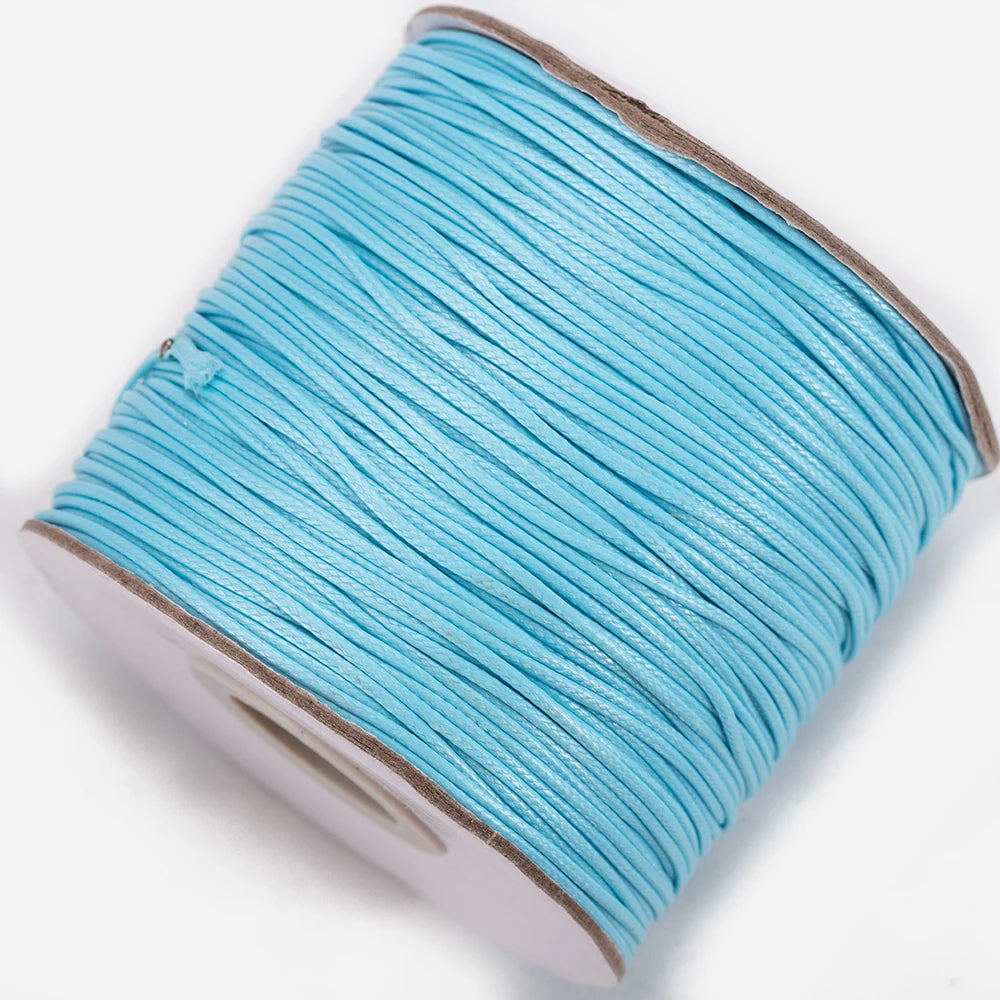 Rundes gewachstes Baumwollband für DIY Schmuck Bastelprojekte
