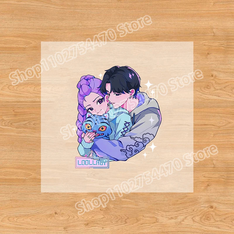 Vielseitige Wärmeübertragung Sticker für Kleidung und Rucksäcke