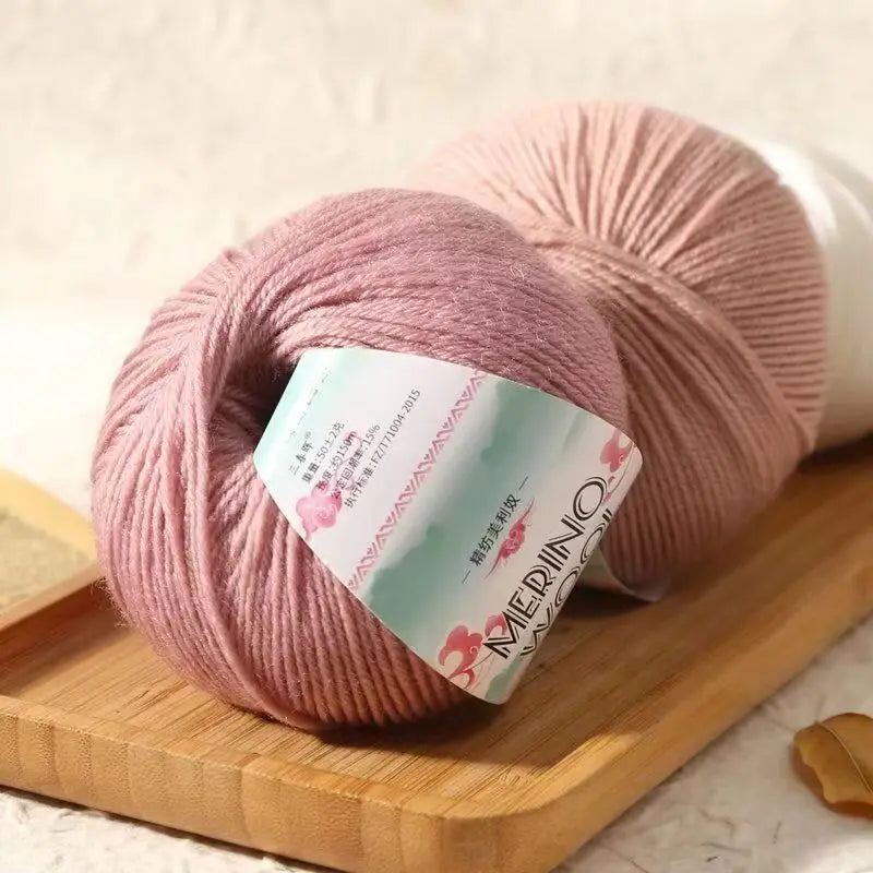 Weiches Kaschmirwolle Garn 50g 130m für DIY Strick und Häkelprojekte