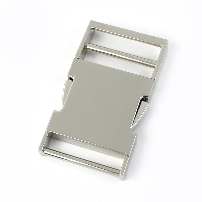 3er Set Metall Schnallen Verschluss 19 25 32 38mm für Rucksack Gürtel