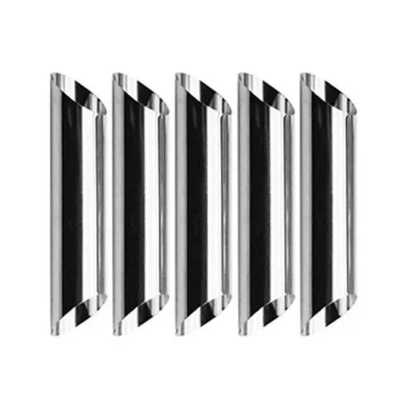 Edelstahl Kuchenwerkzeug Set mit 5 Formen für Croissant und Pfannkuchen