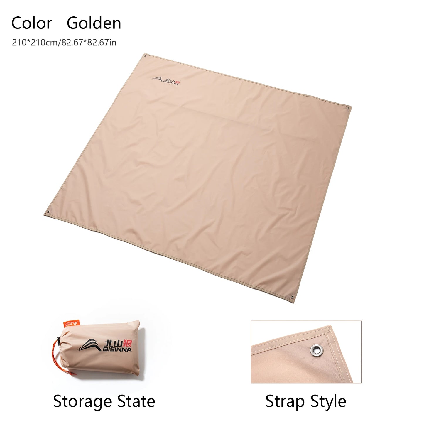 Tragbare wasserdichte Camping Picknickmatte aus Oxford