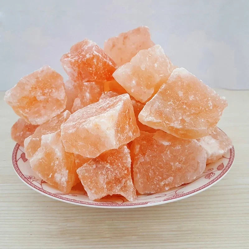 Natürlicher Himalaya Steinsalzblock für Ambiente und Wohlbefinden