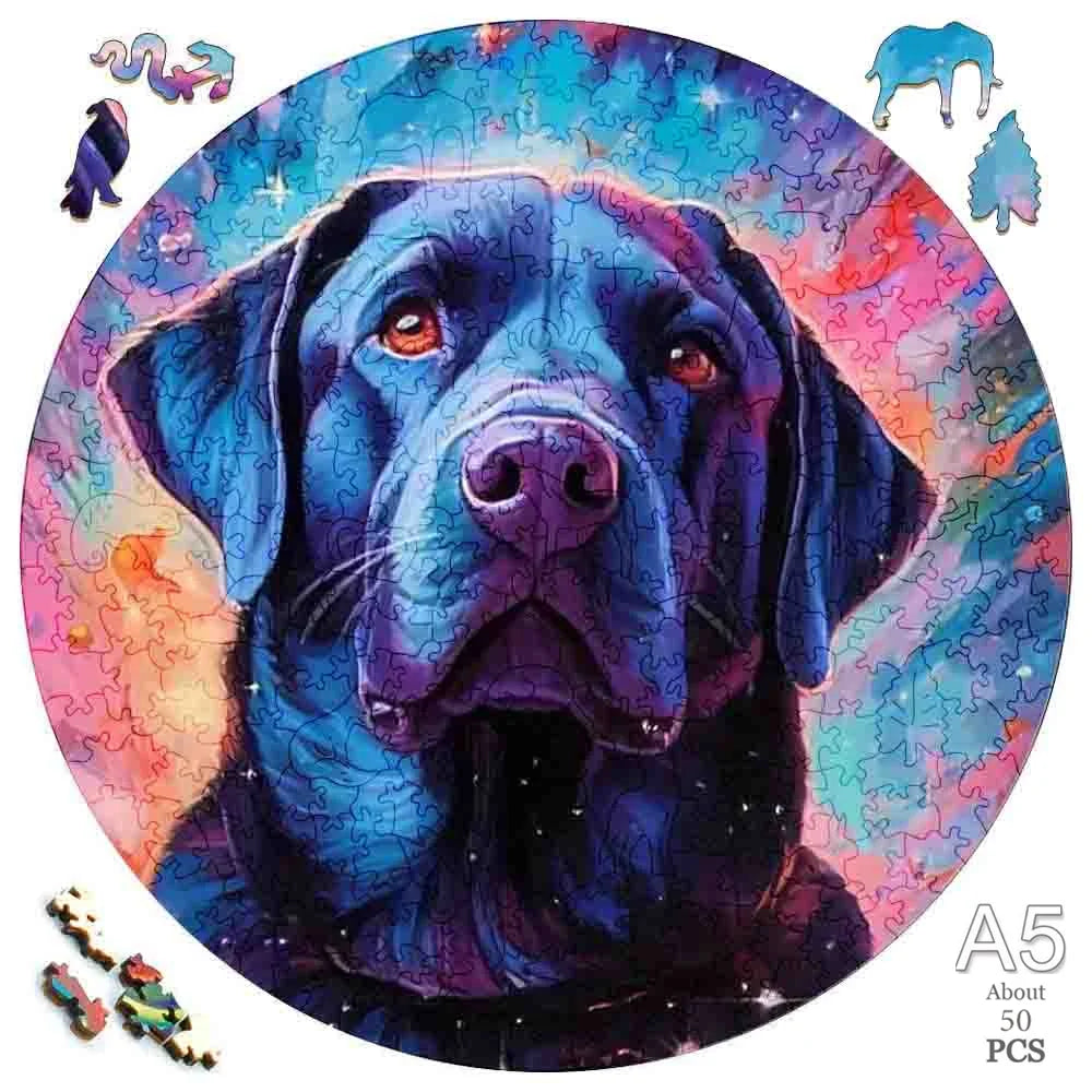 Förderndes 3D Holzpuzzle für kreatives Lernen und Spaß