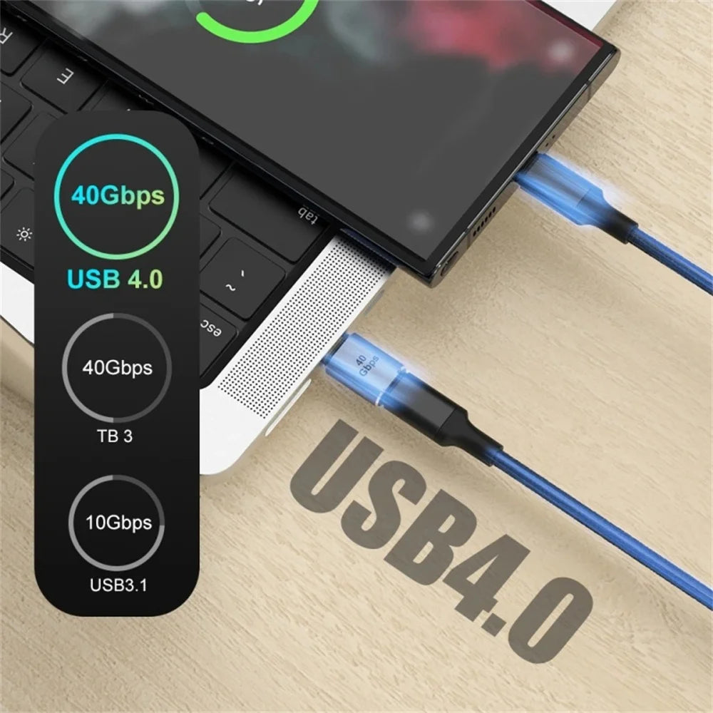 USB C OTG Adapter 100W 40Gbps 8K für schnelle Daten und Video