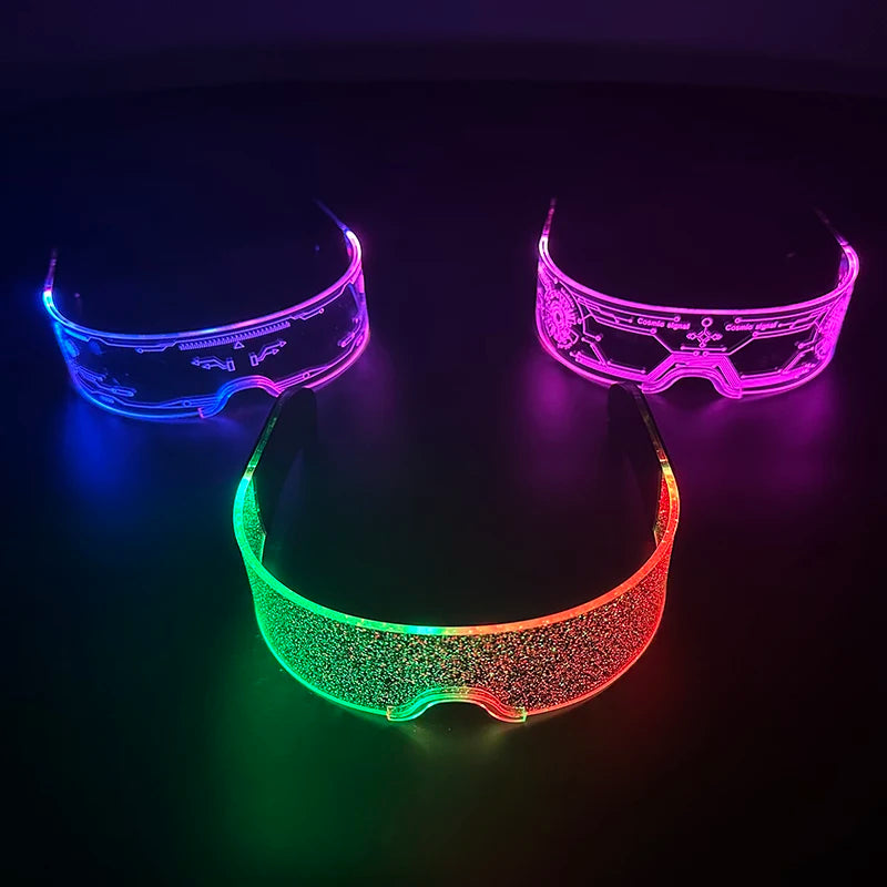 Leuchtende LED Brille für Partys Feste und besondere Anlässe