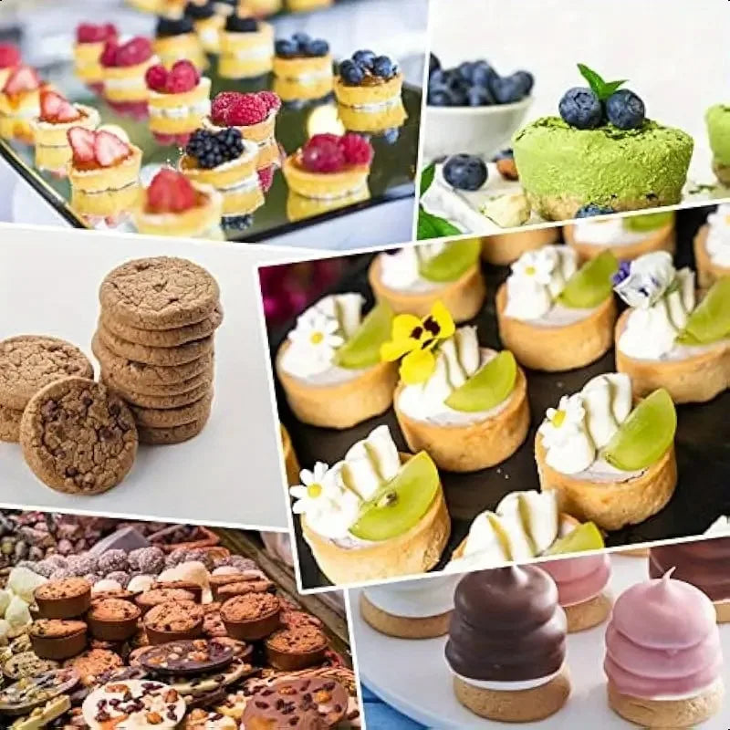 Halb Runde Silikonform für Mousse Desserts und Kuchen Dekoration