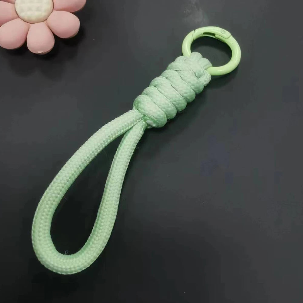 12 cm Paracord Schlüsselbund Handgelenk Gürtel Clip Überlebenswerkzeug