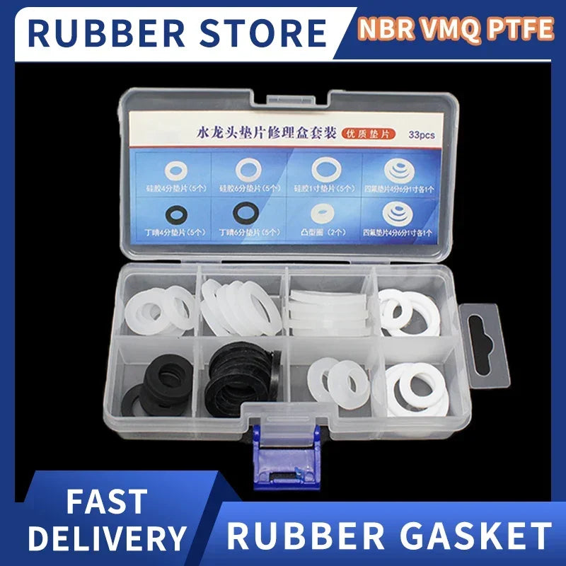 Robuste flache Gummidichtung für wasserdichte Reparaturen