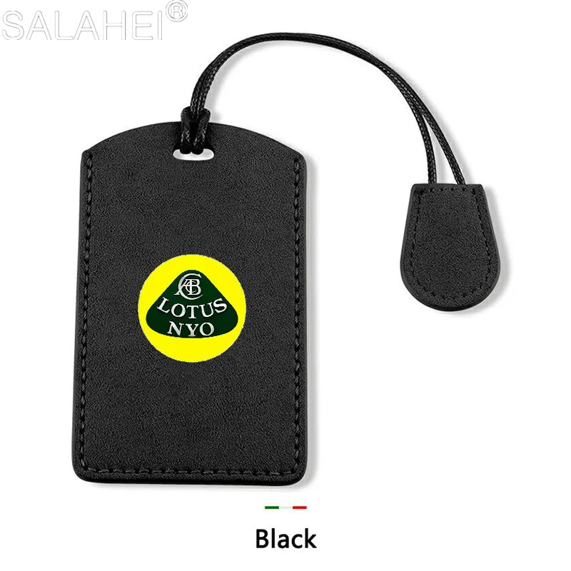 Schlüsselhülle mit Vollschutz aus Wildleder für Lotus Schlüsselbund