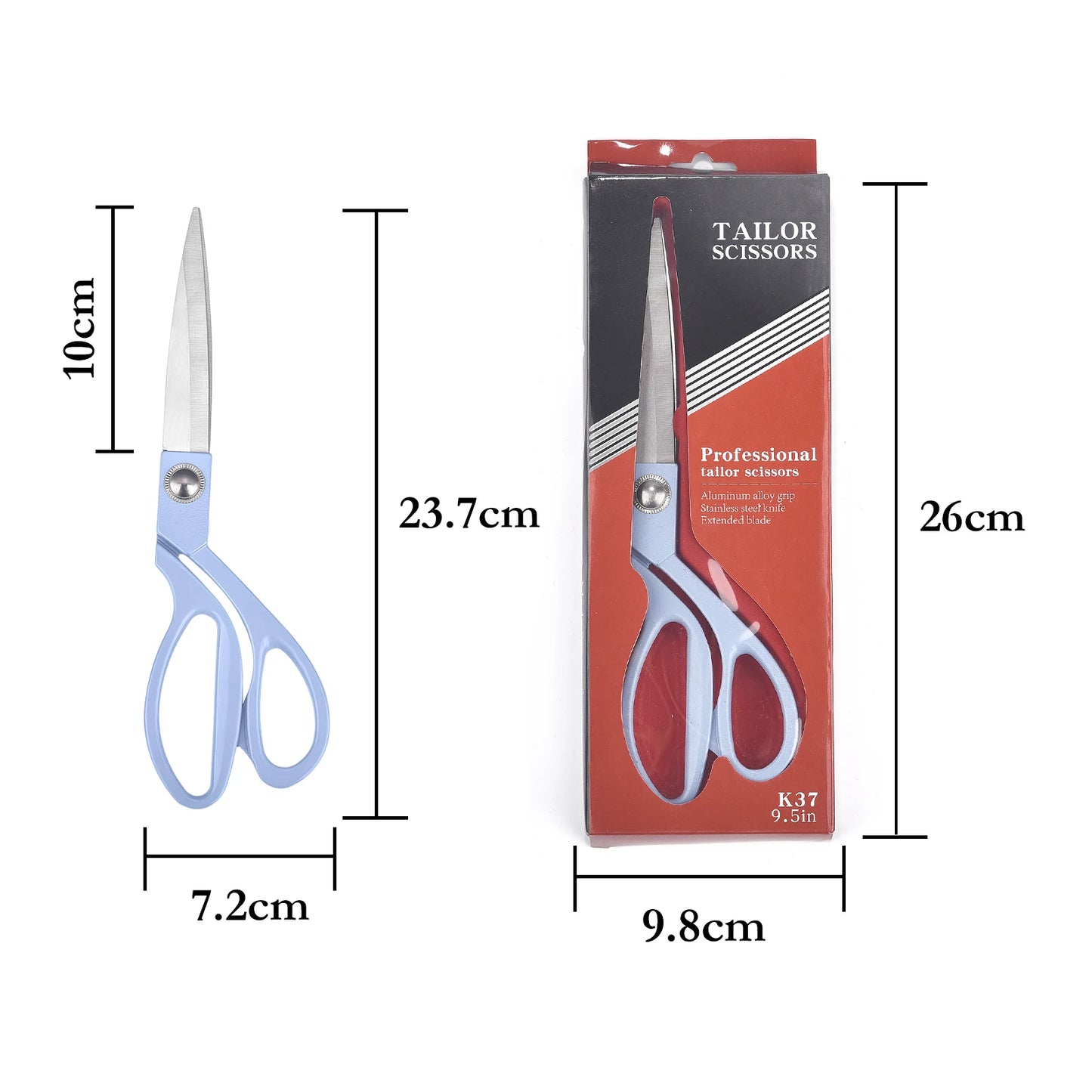Professionelle Vintage Schneider Schere Edelstahl für Stoff Nähen DIY