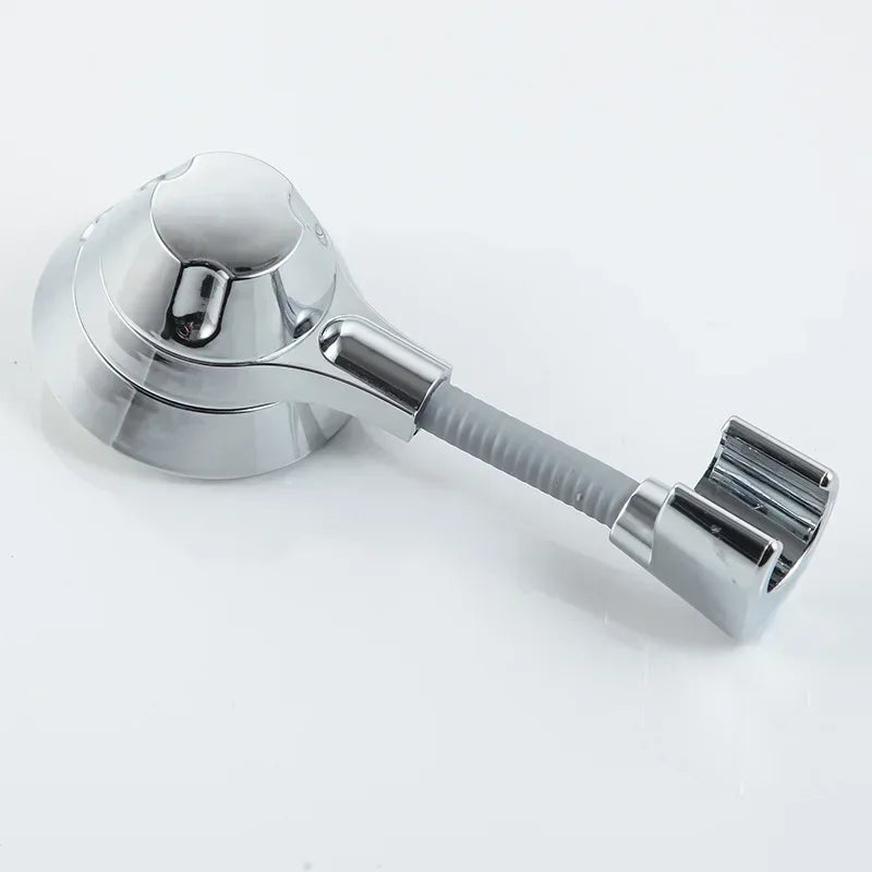 Bohrenfreier Duschkopfhalter mit Saugnapf – Einstellbar & Multi-Winkel