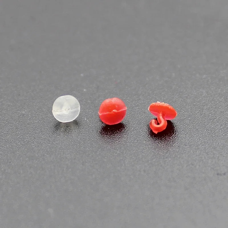 10er Pack Karpfenstopper für Boilies Pellets Mais Haar-Rig Angelzubehör