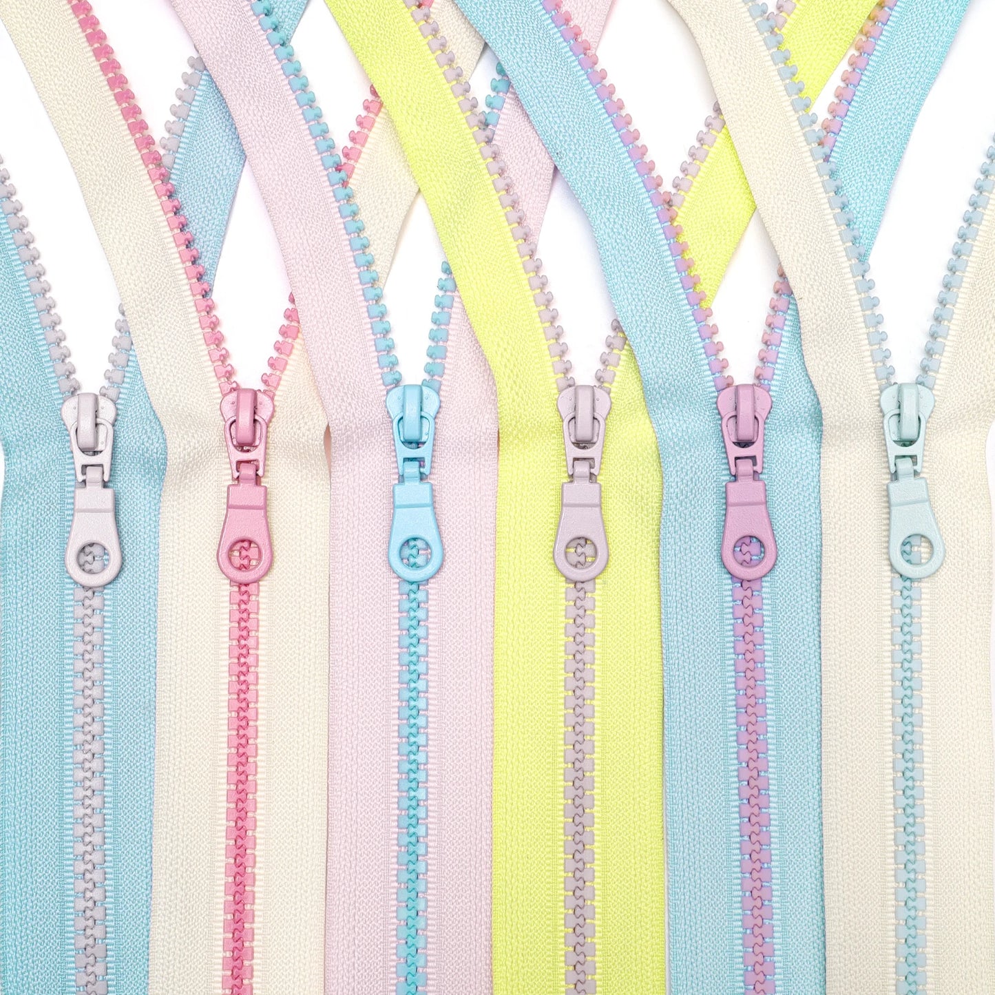 Vielseitige Reißverschlüsse Metall Nylon mit automatischer Sperre